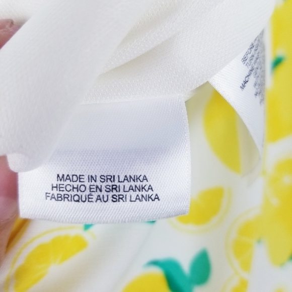 Cappagallo Lemon Dress NWT size Medium - Picture 12 of 13